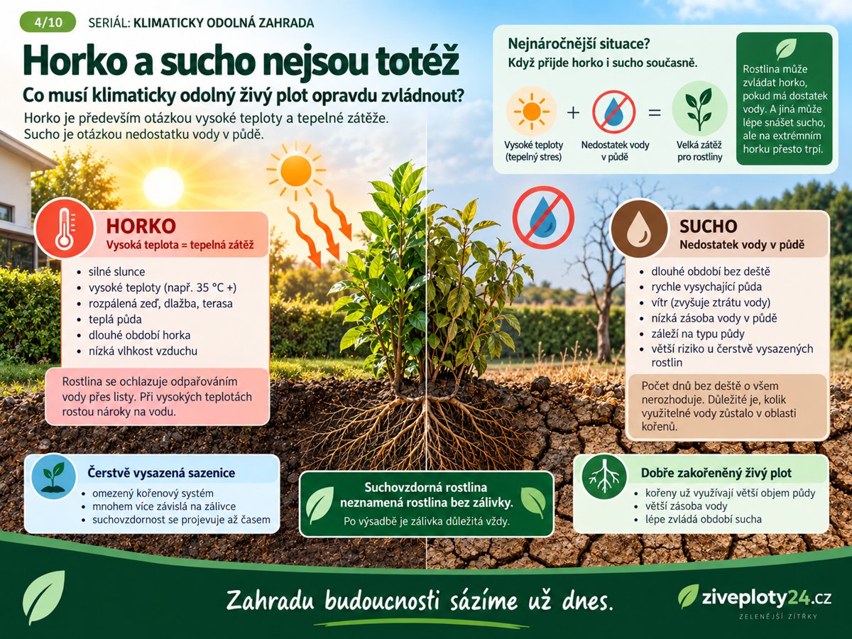 horko a sucho nejsou totez